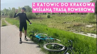 Z Katowic do Krakowa Wiślaną Trasą Rowerową.