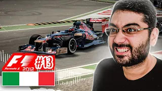 F1 2012 - GP DA ITÁLIA - ISSO FOI INACREDITÁVEL! - EP 13