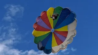 Полет на парашуте Озеро Иссык-Куль
