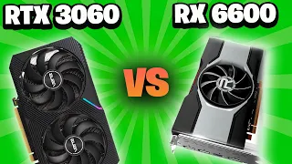 RX 6600 vs RTX 3060 - Which is the BEST GPU? (Graphics Card Comparison)
