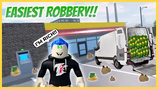 EASIEST Robbery EVER!! | Easy Money Emergency Response Liberty County | Roblox Roleplay