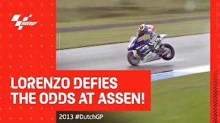 When Lorenzo stunned all 🤯 | 2013 #DutchGP
