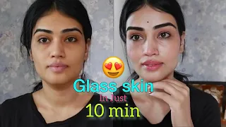 😍How To Have GLASS SKIN In Just 10 Days|My Ultimate Skin Care Routine|Natural Fruit Fecial At Home|
