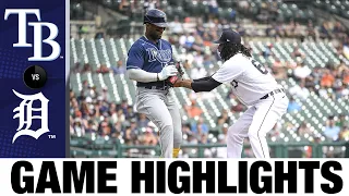 Rays vs. Tigers Highlights (9/12/21) | MLB Highlights