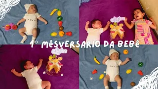 MESVERSARIO DA BEBE | +PRIMEIRA VEZ QUE FAÇO UM BOLO