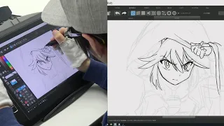 TRIGGER live drawing 02 (Hand Cam/Long ver.)