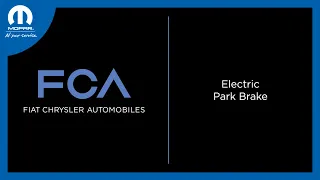 Electric Park Brake | How To | 2022 Chrysler, Dodge, Jeep, Ram & Fiat Vehicles
