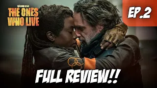 RICK AND MICHONNE TOGETHER AGAIN! REVIEW and RECAP ep.  2 of The Walking Dead: The One's Who Live