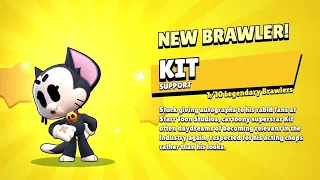 😺ODBLOKOWAŁEM NOWĄ LEGENDĘ KITA!🔥 NAJLEPSZA LEGENDA w BRAWL STARS!