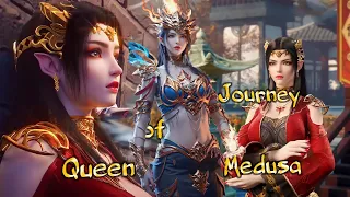 Journey of Queen Medusa in Battle Through The Heavens | Jaurney of Cai lin Btth Explained In hindi