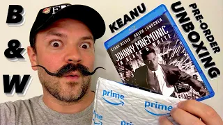 Johnny Mnemonic in BLACK and WHITE Blu-ray UNBOXING | pre-order | New Blu-ray Pickup | V884