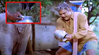 Kota Srinivasa Rao Funny Milk Taking Comedy Scene | Telugu Best Comedy Scene | Telugu Videos