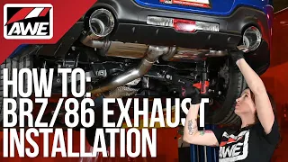 Install | BRZ/86 Exhaust Suite