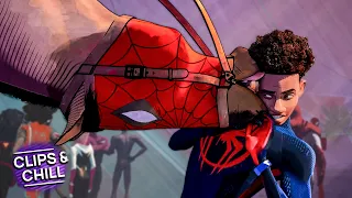 Miles Is Introduced To The Spider-Society! | Spider-Man: Across the Spider-Verse | Clips & Chill