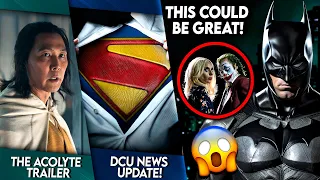 Is He BATMAN?! Superman + DCU News, JOKER 2 Test Screening LEAKS & THE ACOLYTE Trailer!