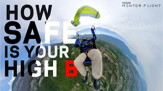 HOW SAFE IS YOUR HIGN B PARAGLIDER ?! WITH THE NEW MENTOR7 LIGHT!