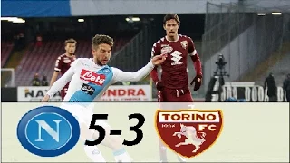 Napoli vs Torino 5-3   All Goals & Extended Highlights   Serie A 2016/17