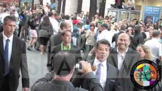 The Expandables Premiere in Paris with Sylvester Stallone