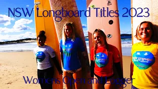 Womens OPEN and LOGGER - NSW Longboard Titles 2023