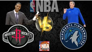 NBA Houston Rockets vs Minnesota Timberwolves Full Game Highlights