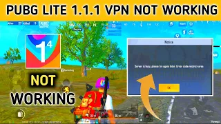 Pubg Lite Main 1.1.1 Vpn Connect Nahin Ho Raha | Pubg Mobile Lite 1.1.1.1 vpn not working