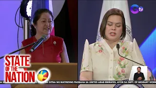 First lady Liza Araneta-Marcos tungkol sa relasyon nila ni VP Sara Duterte: "bad shot... | SONA