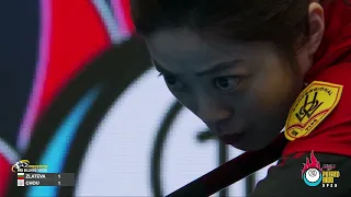 Kristina Zlateva vs Chou Chieh-Yu ▸ 2022 Medalla Light Puerto Rico Open ▸ Pro Billiard Series
