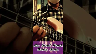 Am Soul Funk Jam Bass Solo【Music Jam Tracks】#Shorts
