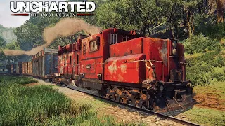 A Train To Catch - Uncharted 5 The Lost Legacy Gameplay #5