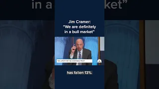 Jim Cramer: 'We are definitely in a bull market' #Shorts