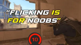 Flicking makes you BAD at aiming - do THIS instead