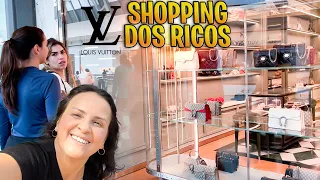 LEVEI A VISITA PARA O SHOPPING DOS RICOS- PROVANDO VESTIDOS DE FESTA 🎉  FOMOS NO GARAGE SALE