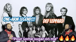 FIRST TIME HEARING DEF LEPPARD - "POUR SOME SUGAR ON ME" | (REACTION!!!) | THIS GROUP IS FIRE!!