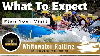 First Time Whitewater Rafting on the New River Gorge Lower River West Virginia