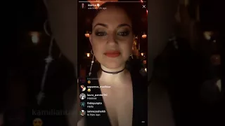 Inanna Sarkis' Instagram Live (12/01/2017)