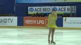 Yuna KIM - Send in the Clowns, 2014 South Korean Figure Skating Championships (2014.01.04)