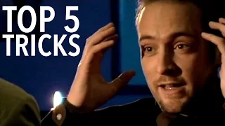 Derren Brown vs Celebrities | TOP 5 TRICKS