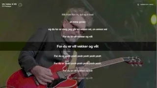 CC - Cowboys - Vill Vakker og Våt (lyrics)