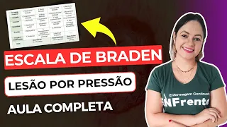 ESCALA DE BRADEN (LESÃO POR PRESSÃO): Aprenda a utilizar com facilidade (CAIU NO CONCURSO)