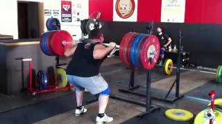 Routine 300kg / 660 pound Squat