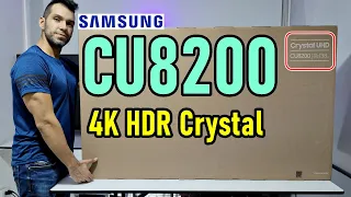 Samsung CU8200 Smart TV 4K Crystal with VA Panel: Unboxing and Full Review