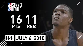 Jalen Jones Full Highlights vs Suns (2018.07.06) NBA Summer League - 16 Pts, 11 Reb