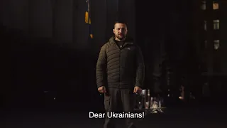 Новогоднее поздравление  Зеленского. 2023-й станет годом нашей победы! (2022) Новости Украины