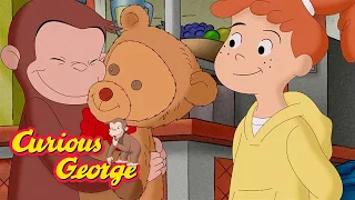 Curious George 🐻 The Giant Stuffed Bear 🐻 Kids Cartoon 🐵 Kids Movies 🐵 Videos for Kids