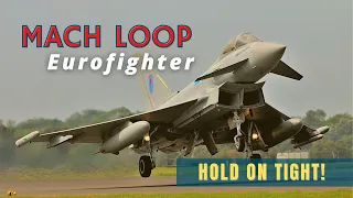 MACH LOOP Low Flying Cockpit View RAF Typhoon #aviationlovers
