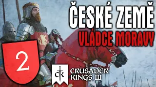 ❖ Vládce Moravy a malicherné války! | ČECHY | #2 | Crusader Kings 3