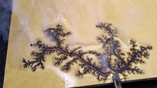 Fractal burn on MDF