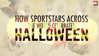 Sport stars across the world celebrated Halloween