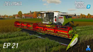 CLAAS TRION PREVZEL ŽETEV! | Farming Simulator 22 - Zielonka | Epizoda 21