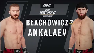 🇵🇱🇷🇺👊🎮 UFC 282 Jan Blachowicz vs Magomed Ankalaev LHW Title Bout 12/10/2022 Fight Simulation